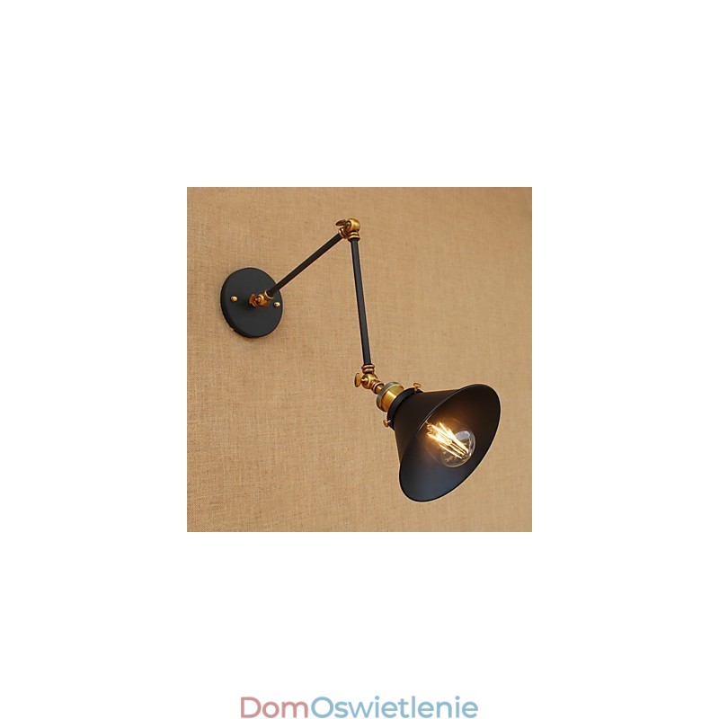 Kinkiet Mosiężny Vintage Industrial Kinkiet Światło Oświetlenie domowe Dekoracja wnętrz Kinkiet