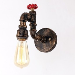 Nowoczesny współczesny rustykalny domek wiejski retro malowanie cecha dla miniaturowego stylu downlight kinkiety ścienne kinkiety ścienne