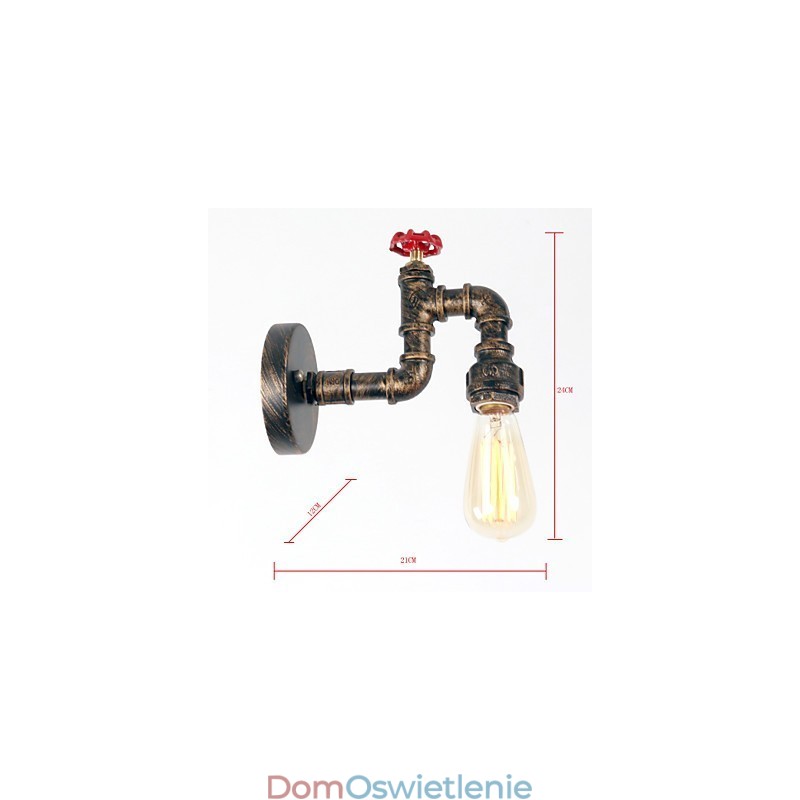 Nowoczesny współczesny rustykalny domek wiejski retro malowanie cecha dla miniaturowego stylu downlight kinkiety ścienne kinkiety ścienne