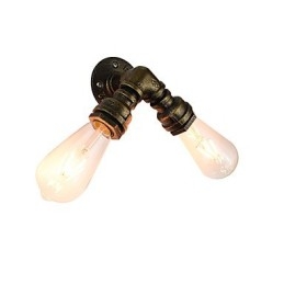 Kinkiet Kinkiety Ścienne Żelazo Ścienne Lampy Głupi Czarny Miecz Świetlny Lampa Na Ścianie