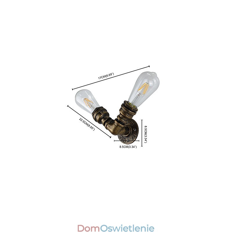 Kinkiet Kinkiety Ścienne Żelazo Ścienne Lampy Głupi Czarny Miecz Świetlny Lampa Na Ścianie