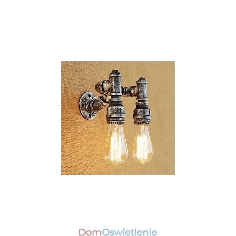 Cecha malowania w stylu retro w stylu wiejskim do kinkietów ściennych z wysięgnikiem obrotowym