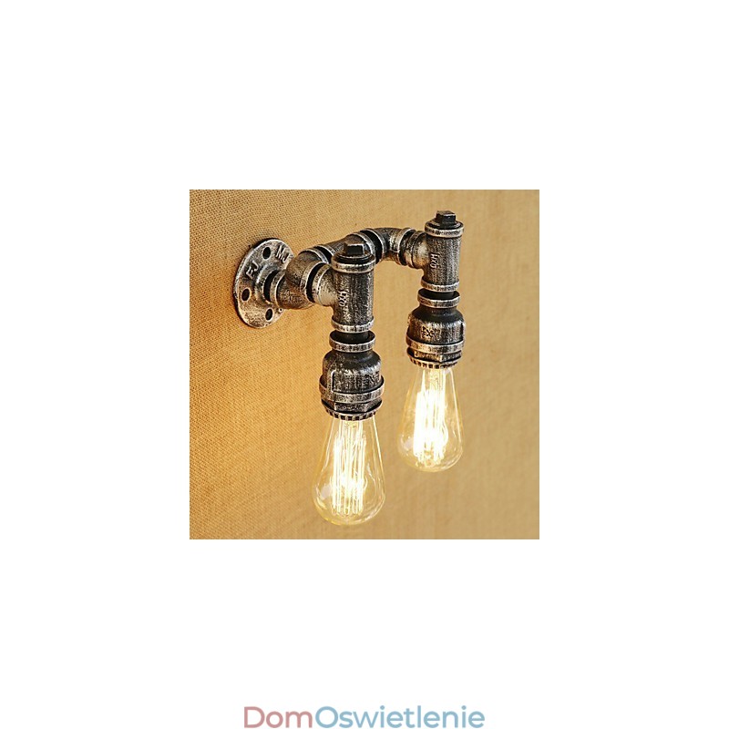 Cecha malowania w stylu retro w stylu wiejskim do kinkietów ściennych z wysięgnikiem obrotowym
