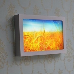 Zintegrowana, nowoczesna, współczesna, współczesna, nowoczesna, współczesna funkcja malowania dla kinkietów ściennych z oświetleniem otoczenia