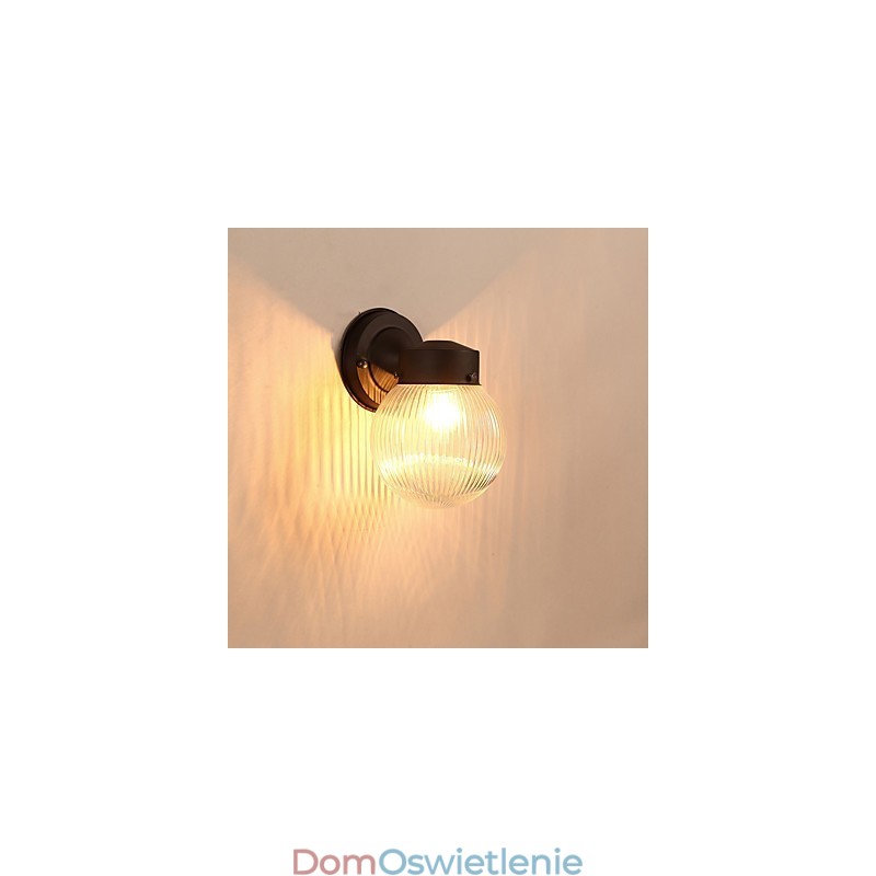 Nowoczesne, współczesne wykończenie z czarnego tlenku dla kinkietów ściennych w stylu mini Ambient Light