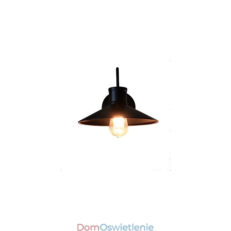 Kinkiet Kinkiety ścienne Żelazo ścienne Lampa ścienna Głupia czarna lampa miecza świetlnego na ścianie