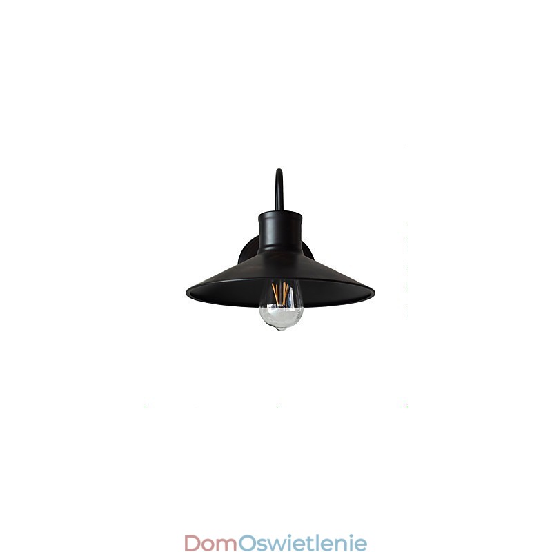 Kinkiet Kinkiety ścienne Żelazo ścienne Lampa ścienna Głupia czarna lampa miecza świetlnego na ścianie