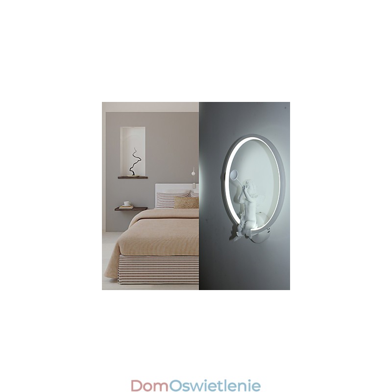 Nordic Modern Minimalist Kinkiet Sypialnia Dekoracyjne Światła Produkty Aluminiowe Lampy Anioły Korytarze Kinkiety