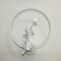 Nordic Modern Minimalist Kinkiet Sypialnia Dekoracyjne Światła Produkty Aluminiowe Lampy Anioły Korytarze Kinkiety
