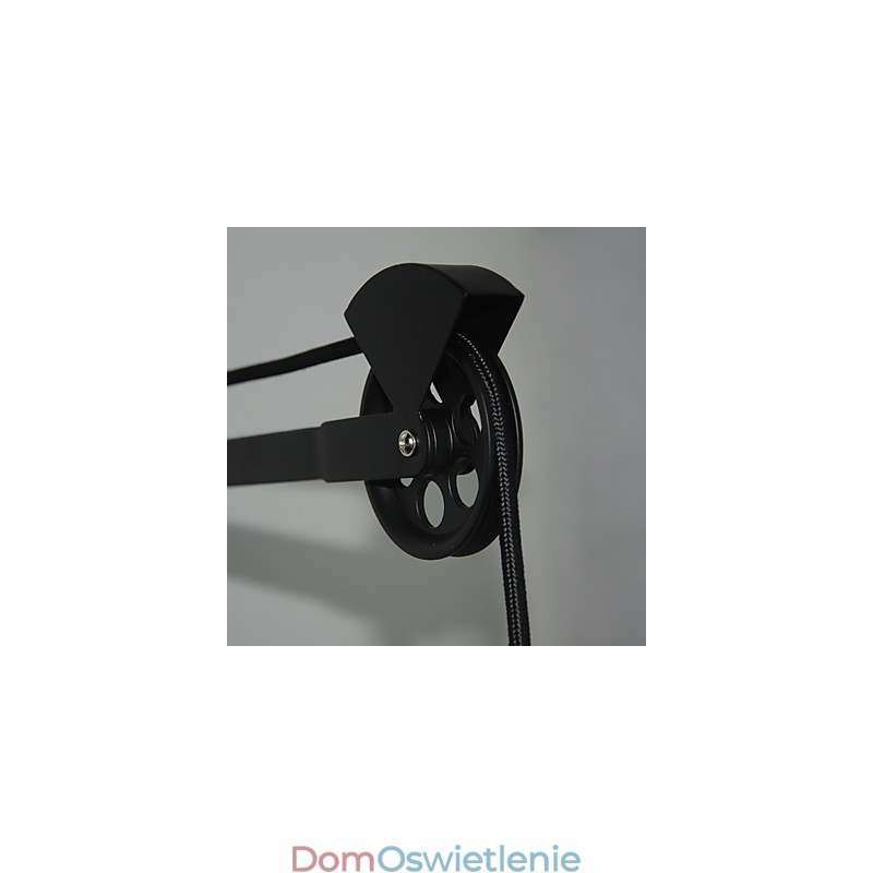 Amerykańska lampa ścienna w stylu rustykalnym, retro, kreatywna, drewniana lampa ścienna z kołem pasowym