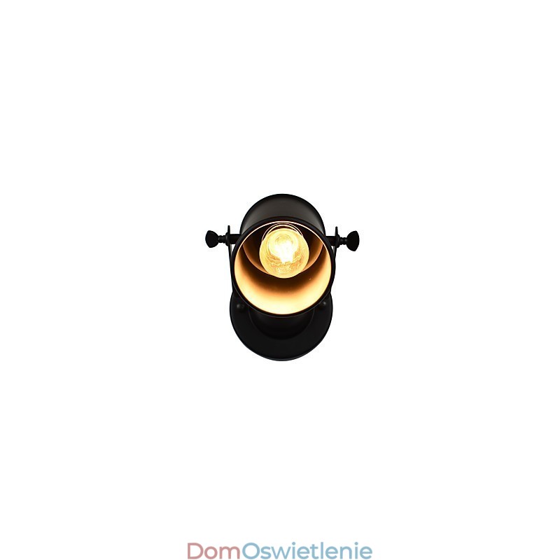 Malowana stalowa lampa ścienna Dumb Black American Coffee Decoration Retro lampa ścienna Lightsaber Lamp na ścianie