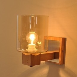 Szklana lampa ścienna Nowoczesna Współczesna Inne Funkcja dla Mini Stylu Światło otoczenia Kinkiety Ścienne Światło