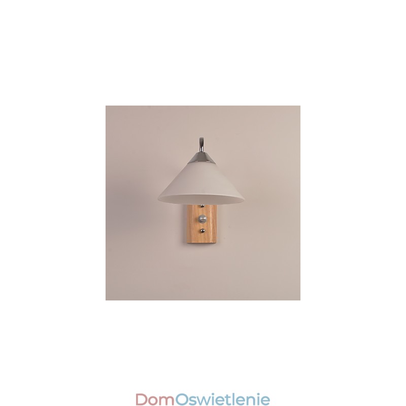 Prosta lampa ścienna, lampka nocna, biurko z kloszem szklanym i litego drewna do sypialni, komody, salonu, pokoju dziecięcego, akademika, stolika kawowego, biblioteczki
