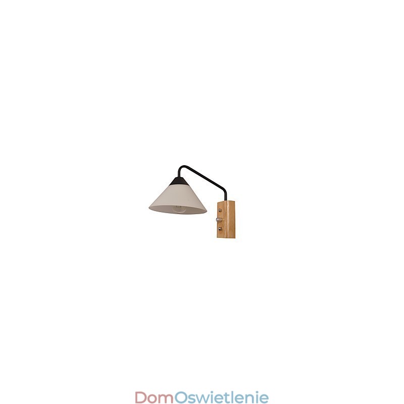 Prosta lampa ścienna, lampka nocna, biurko z kloszem szklanym i litego drewna do sypialni, komody, salonu, pokoju dziecięcego, akademika, stolika kawowego, biblioteczki