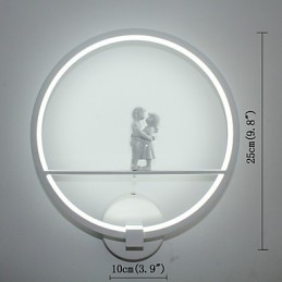 Kinkiet Nowoczesny Minimalistyczny Salon Dekoracyjny Aluminiowy Korytarz Balkon Lampa Sypialnia Lampka Nocna