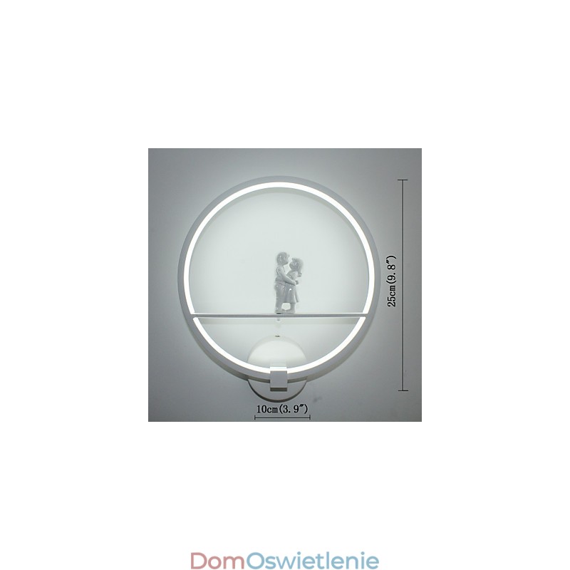 Kinkiet Nowoczesny Minimalistyczny Salon Dekoracyjny Aluminiowy Korytarz Balkon Lampa Sypialnia Lampka Nocna