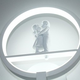 Kinkiet Nowoczesny Minimalistyczny Salon Dekoracyjny Aluminiowy Korytarz Balkon Lampa Sypialnia Lampka Nocna