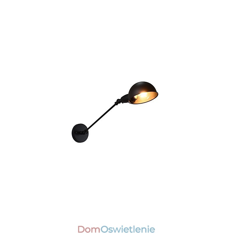 Malowana stalowa lampa ścienna Dumb Black American Coffee Decoration Retro lampa ścienna Lightsaber Lamp na ścianie