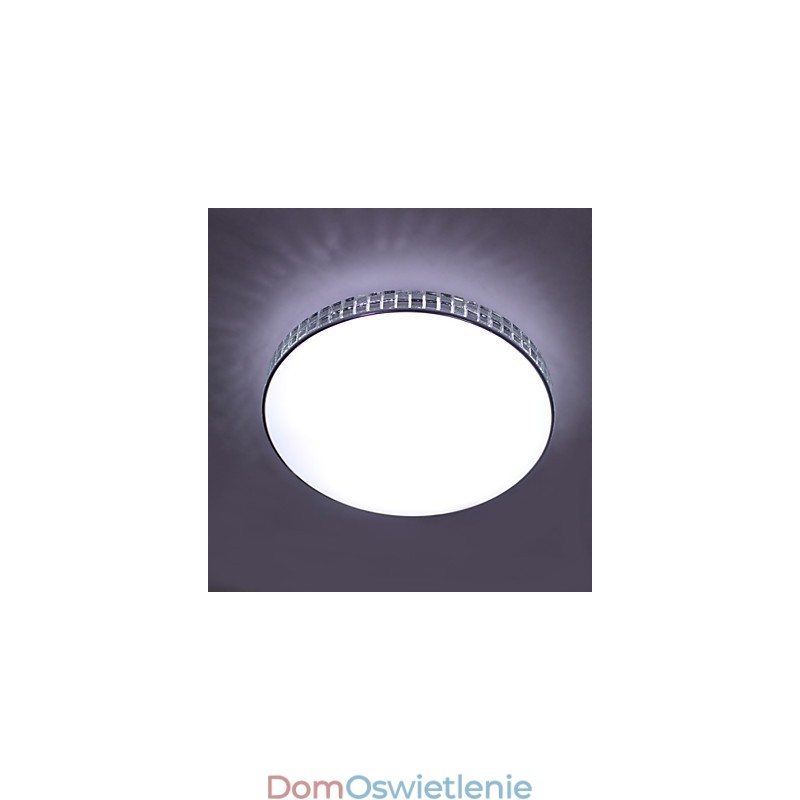 Nowoczesna lampa sufitowa, montaż na płasko, akryl, metal, malowanie, 90, 265 V, światło