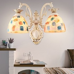 Cecha malowania rustykalnego domku dla kinkietów ściennych z oświetleniem typu downlight