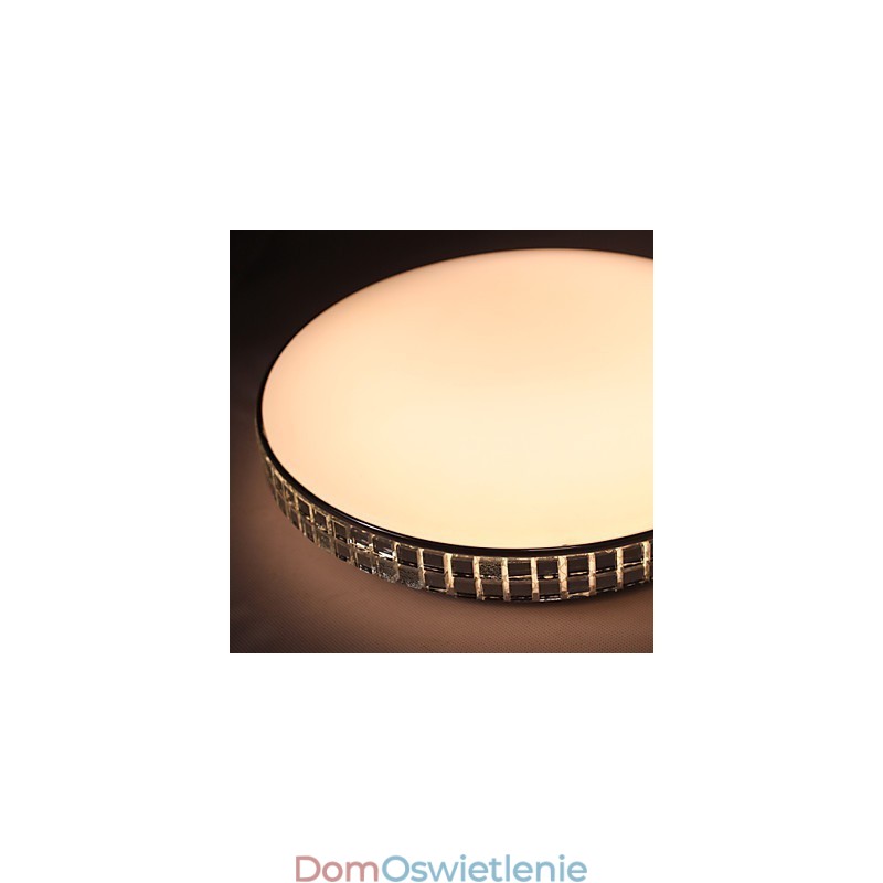 Nowoczesna lampa sufitowa, montaż na płasko, akryl, metal, malowanie, 90, 265 V, światło