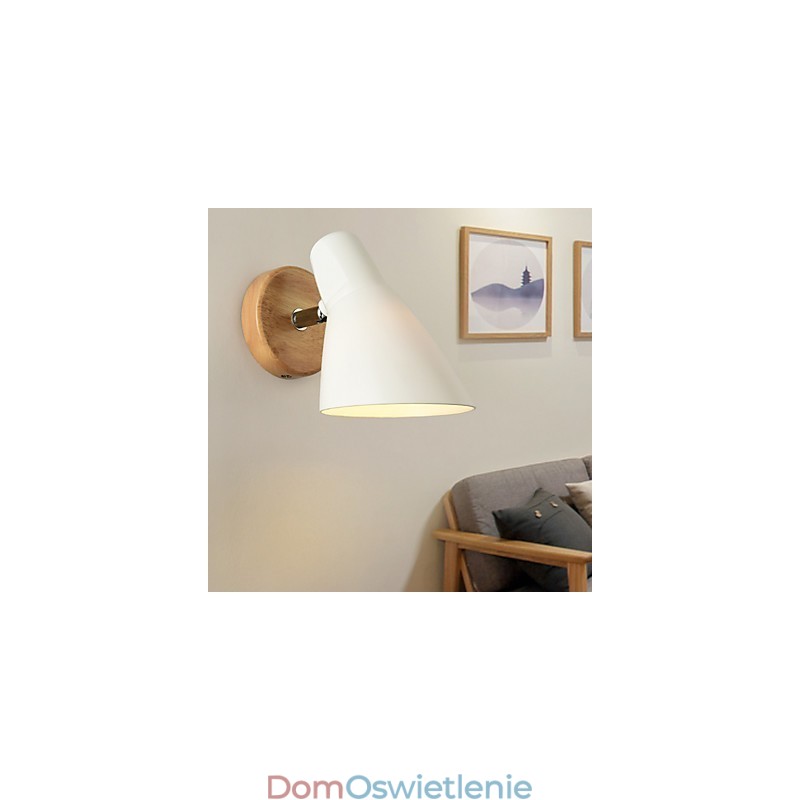 Nowoczesne kinkiety ścienne z oświetleniem otoczenia