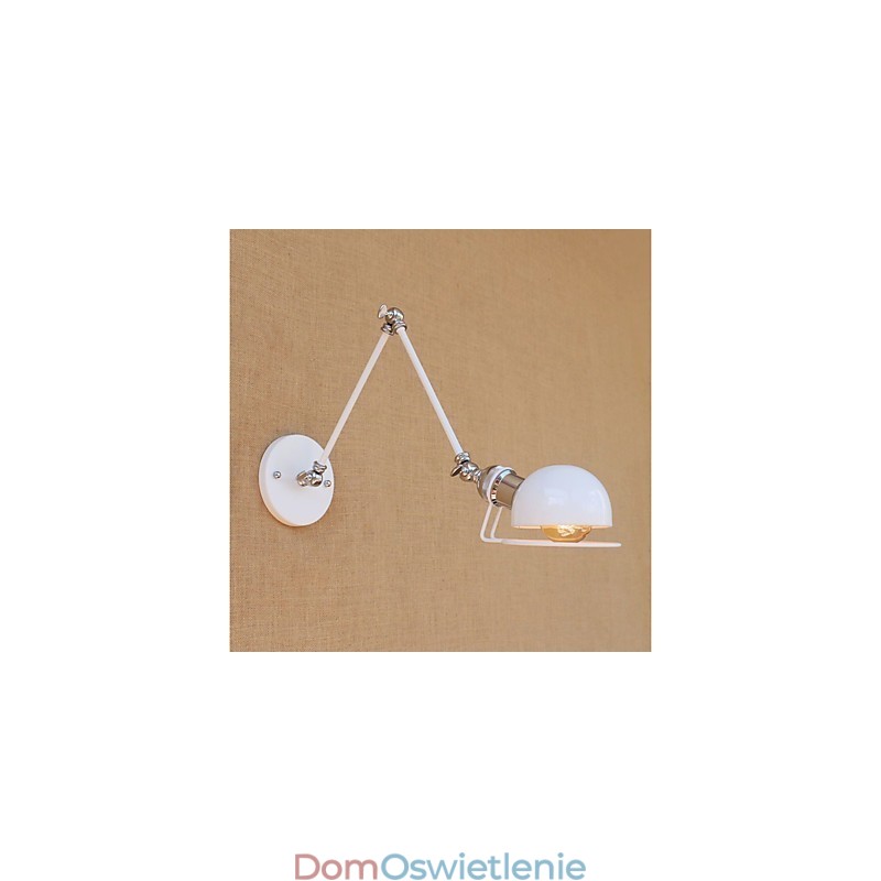 Funkcja malowania w stylu vintage country dla miniaturowego stylu, ochrona oczu, światło otoczenia, oświetlenie z ramieniem obrotowym, ściana