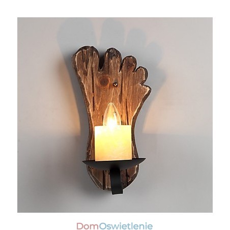 Pojedyncza głowica przemysłowa Vintage Retro drewniana metalowa malowana lampa ścienna do domu hotelowego korytarza dekoracja ścienna Pojedyncza głowica przemysłowa Vintage Retro drewniana metalowa malowana lampa ścienna do domu hotelowego korytarza dekoracja ścienna