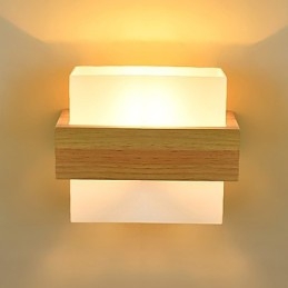 Nowość w stylu wiejskim dla miniaturowego stylu ochrony oczu, kinkiety z oświetleniem otoczenia, lampka nocna przy łóżku, kreatywna lampa ścienna na balkon