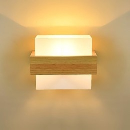 Nowość w stylu wiejskim dla miniaturowego stylu ochrony oczu, kinkiety z oświetleniem otoczenia, lampka nocna przy łóżku, kreatywna lampa ścienna na balkon
