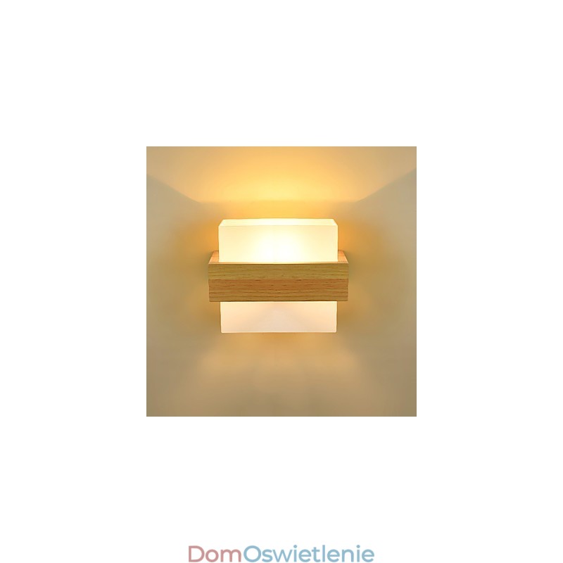 Nowość w stylu wiejskim dla miniaturowego stylu ochrony oczu, kinkiety z oświetleniem otoczenia, lampka nocna przy łóżku, kreatywna lampa ścienna na balkon