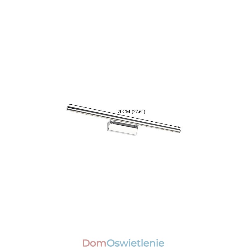 Zintegrowane nowoczesne współczesne oświetlenie łazienkowe do oświetlenia ściennego