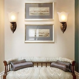 Nowoczesne Współczesne Inne Cecha Kinkiety ścienne z oświetleniem od góry Kinkiety ścienne