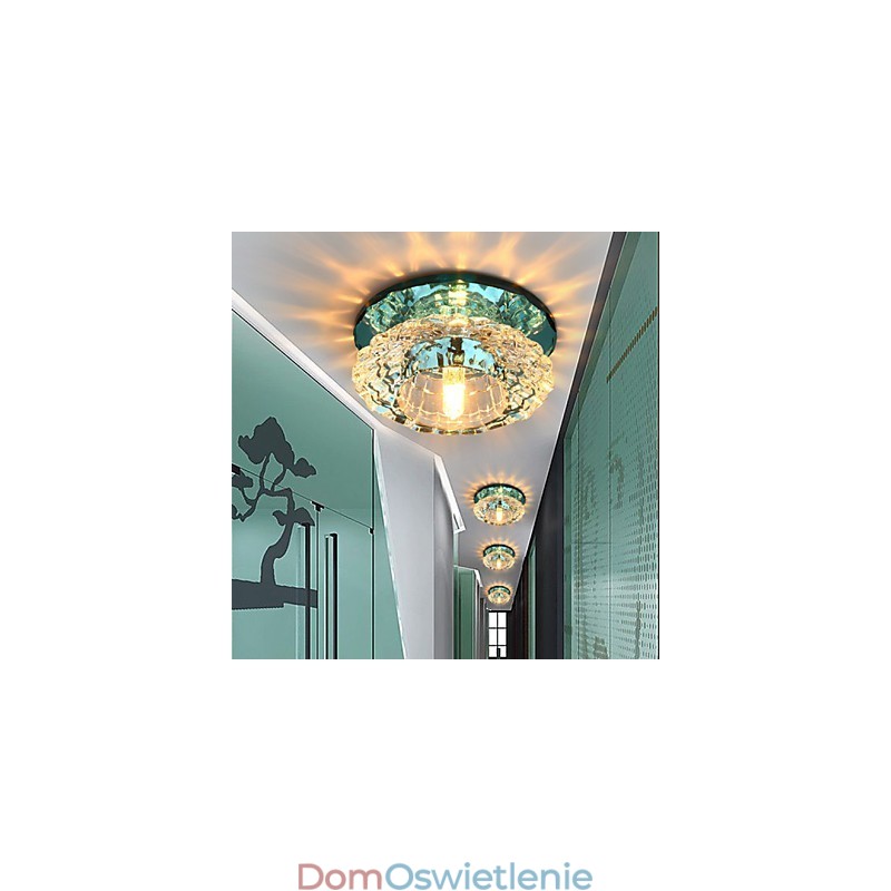 Kryształowa lampa SMD CreativeTube Spotlight Absorbująca światło kopuły