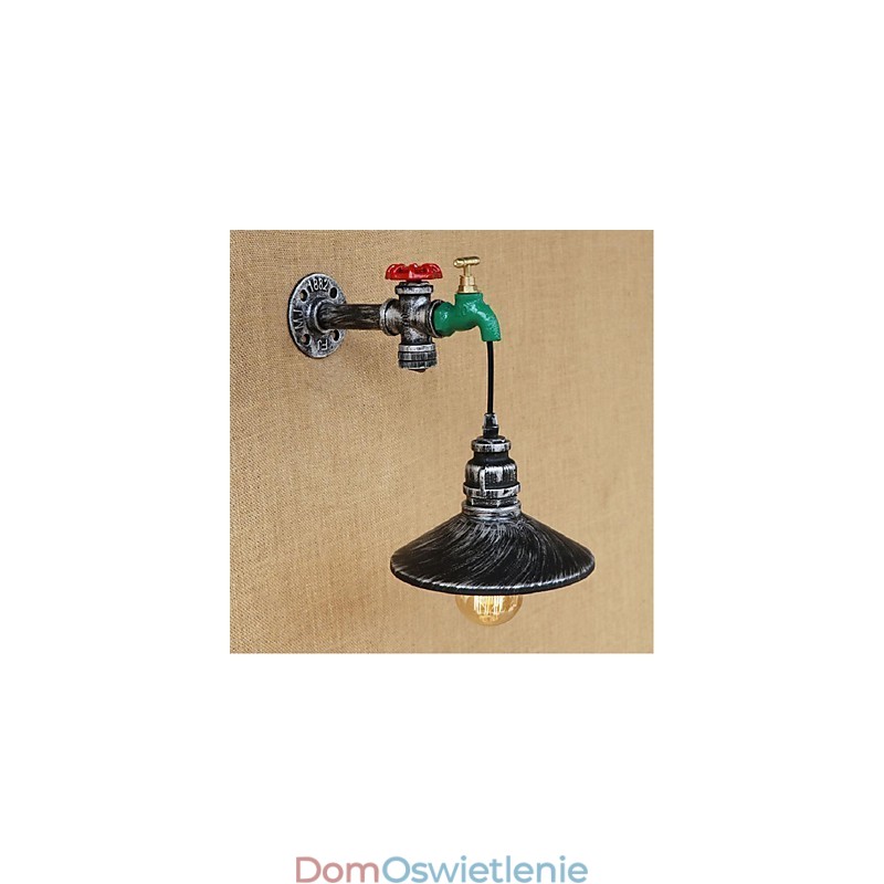 Cecha malowania rustykalnego domku dla kinkietów ściennych z oświetleniem otoczenia