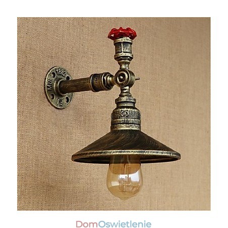 Cecha malowania rustykalnego domku dla kinkietów ściennych z oświetleniem otoczenia Cecha malowania rustykalnego domku dla kinkietów ściennych z oświetleniem otoczenia