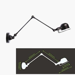 Lampy z ramieniem obrotowym Nowoczesne współczesne metalowe