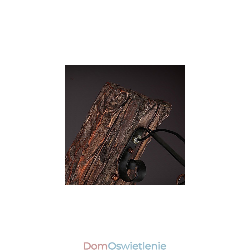 Pojedyncza głowica przemysłowa Vintage Retro drewniana metalowa malowana lampa ścienna do domu hotelowego korytarza dekoracja ścienna