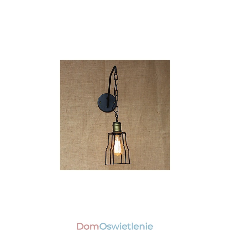 Restauracja Kawiarnia Łańcuch Korytarze Żelazna Lampa Ścienna