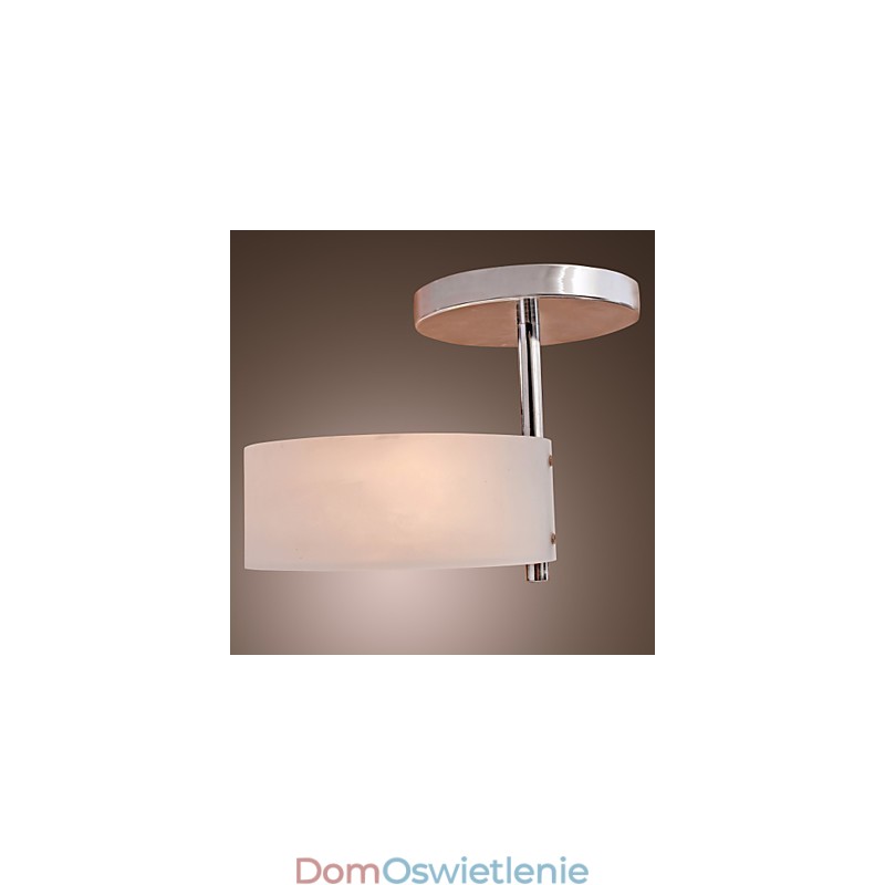 Nowoczesny współczesny mini styl chromowany metalowy żyrandol montowany na równi z garażem
