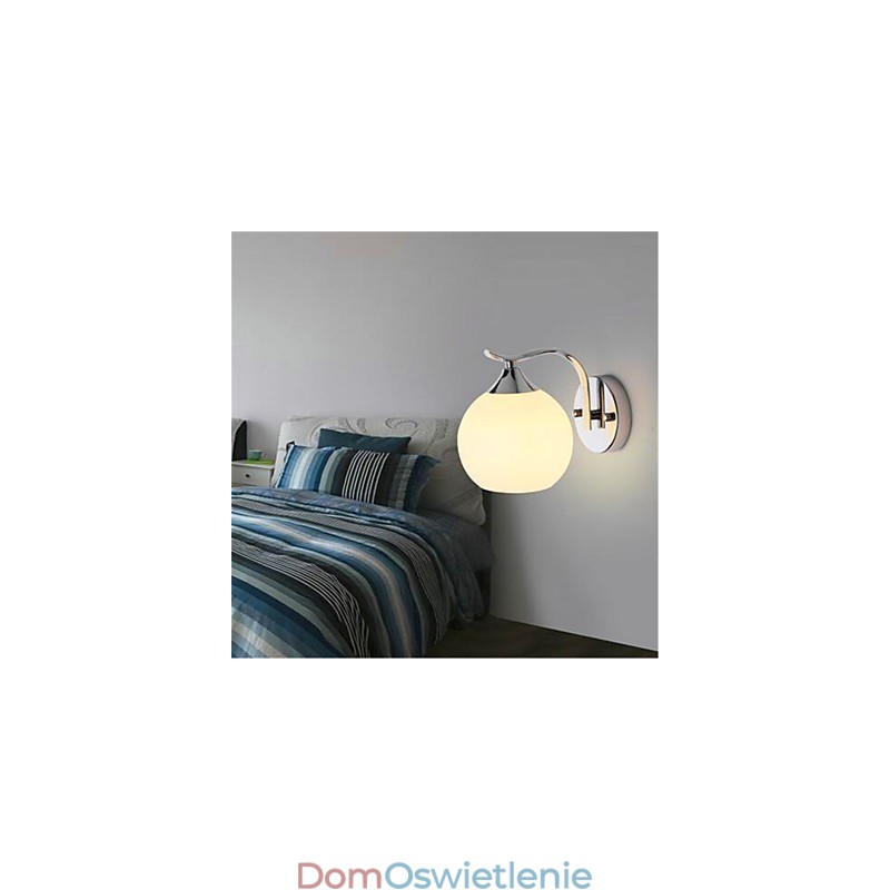 Nowoczesna, współczesna, galwanizowana cecha dla miniaturowych kinkietów ściennych z ochroną oczu i światłem otoczenia