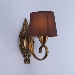 Tradycyjna klasyczna galwanizowana cecha do ochrony oczu Kinkiety ścienne Downlight Kinkiet