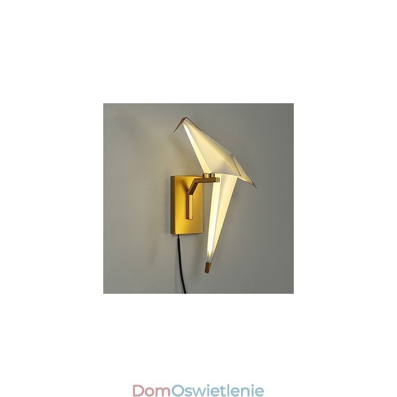 Nowoczesna, współczesna, galwanizowana cecha do kinkietów ściennych z oświetleniem typu downlight