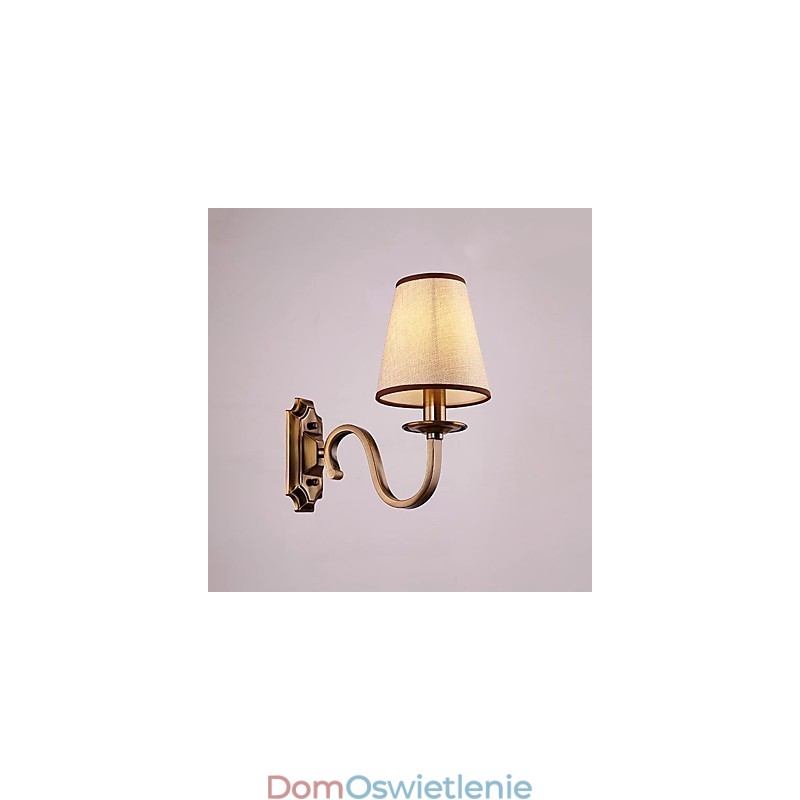 Tradycyjna klasyczna galwanizowana cecha do ochrony oczu Kinkiety ścienne Downlight Kinkiet