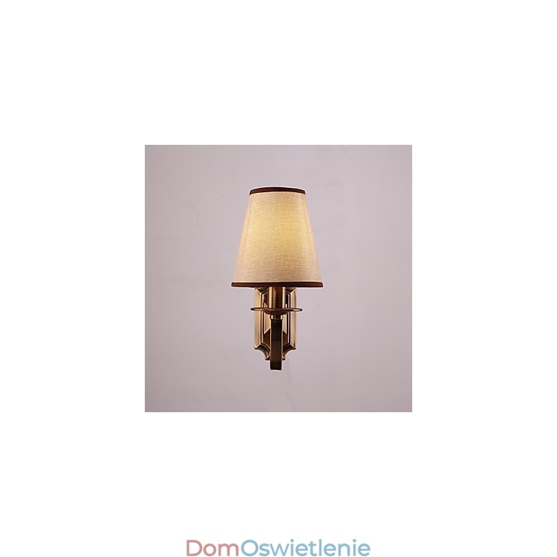 Tradycyjna klasyczna galwanizowana cecha do ochrony oczu Kinkiety ścienne Downlight Kinkiet