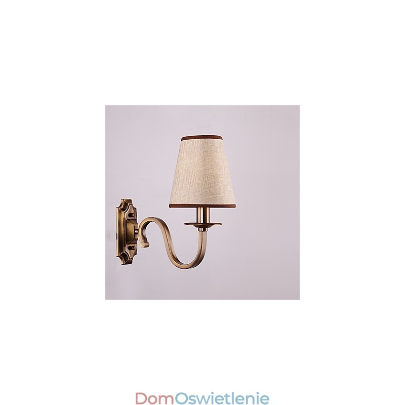 Tradycyjna klasyczna galwanizowana cecha do ochrony oczu Kinkiety ścienne Downlight Kinkiet