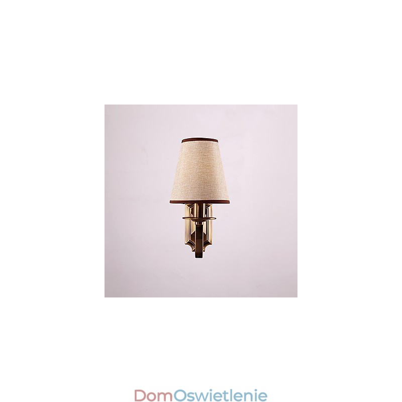 Tradycyjna klasyczna galwanizowana cecha do ochrony oczu Kinkiety ścienne Downlight Kinkiet