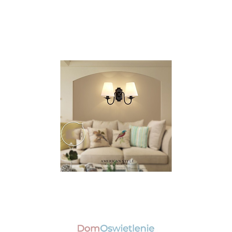 Nowoczesna współczesna funkcja malowania dla ochrony oczu Kinkiety ścienne Downlight Kinkiet