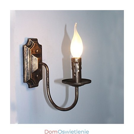 Antyczna lampa ścienna w kształcie świecy prosta lampa korytarzowa balkonowa lampa ścienna Antyczna lampa ścienna w kształcie świecy prosta lampa korytarzowa balkonowa lampa ścienna