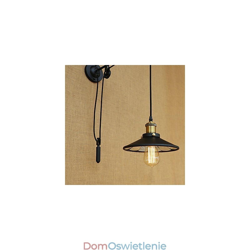 Cecha malowania w stylu retro w stylu wiejskim do regulowanego podnoszenia światła otoczenia kinkiety ścienne światło ścienne